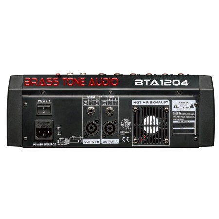 Zestaw Estradowy 1600W Kolumny + PowerMikser 4 kanały