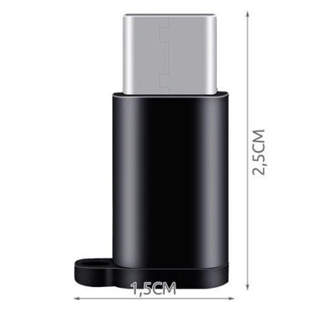 Adapter przejściówka micro USB do Typ C