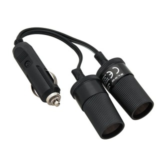 Rozgałęźnik zapalniczki samochodowej 1x wtyk na 2x gniazdo