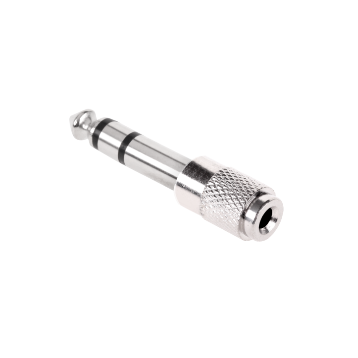 Adapter Jack 3,5mm F - Jack 6,3mm M stereo