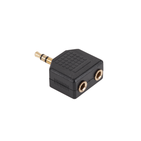 Adapter 2 x Jack 3,5mm F - Jack 3,5mm M