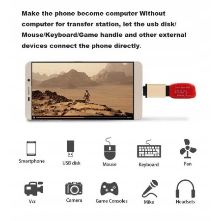 ADAPTER OTG USB-C TYP C USB 3.0 Przejściówka USB