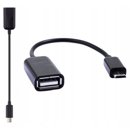 Kabel przejściówka OTG USB na MicroUSB adapter