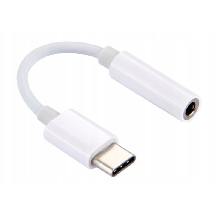 Adapter USB C audio mały jack 3,5mm gniazdo