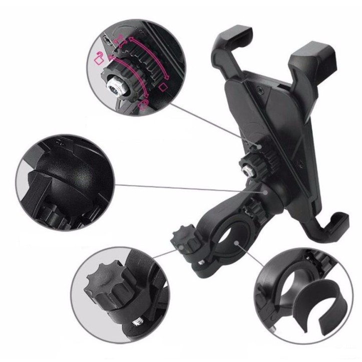 Uniwersalny uchwyt rowerowy na telefon