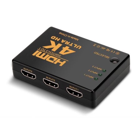 Switch HDMI 4K z pilotem