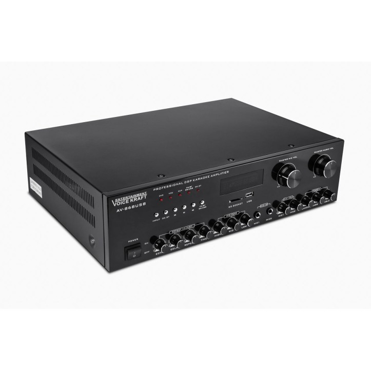 Wzmacniacz stereo Bletooth USB SD AV 868