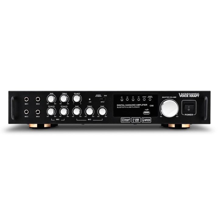 Zestaw stereo karaoke z USB Bluetooth