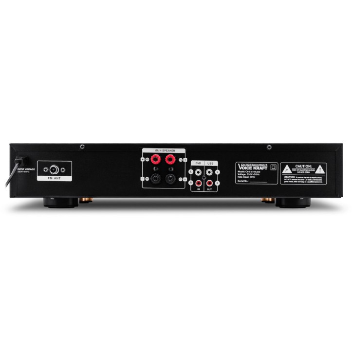Zestaw stereo karaoke z USB Bluetooth