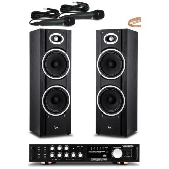 Zestaw stereo karaoke z USB Bluetooth