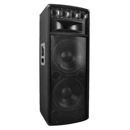 Zestaw Estradowy 1600W Kolumny + PowerMikser 4 kanały