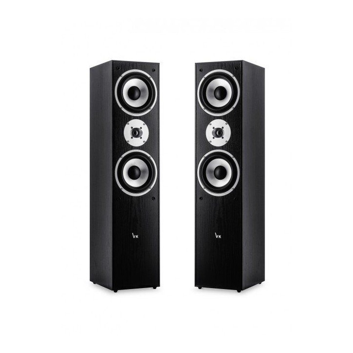 Nagłośnienie Zestaw Stereo Kolumny Wzmacniacz BT USB SD + pilot