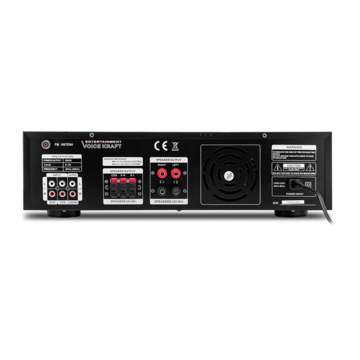 Wzmacniacz AV 808 USB BT