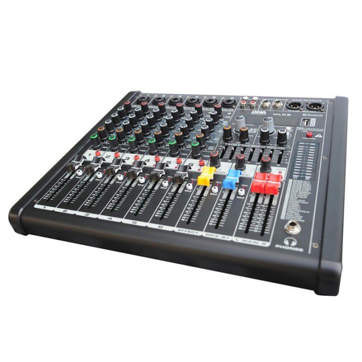 DNA HLC 6 Mikser audio 6 kanałowy z USB Bluetooth