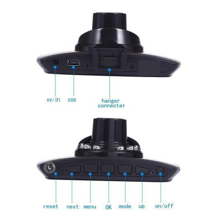 Rejestrator samochodowy DVR 1080P Full HD
