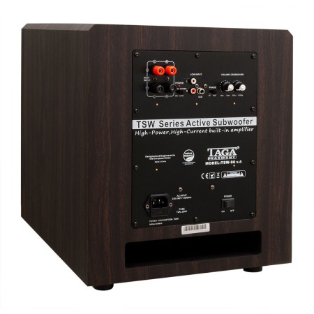 Subwoofer aktywny TAGA HARMONY TSW-90 Modern Wenge