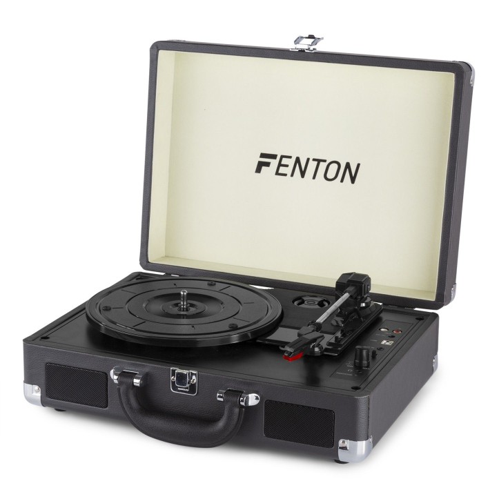 Gramofon Fenton RP115 z USB walizka wersja czarna