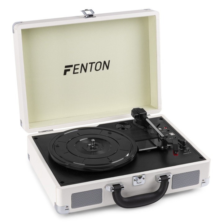 Gramofon Fenton RP115D z USB walizka wersja biała
