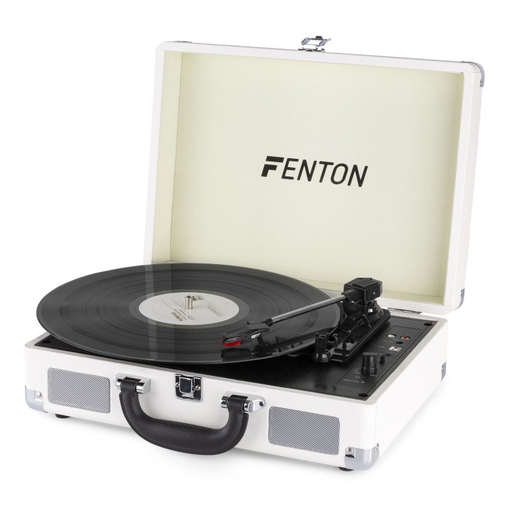 Gramofon Fenton RP115D z USB walizka wersja biała