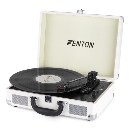 Gramofon Fenton RP115D z USB walizka wersja biała