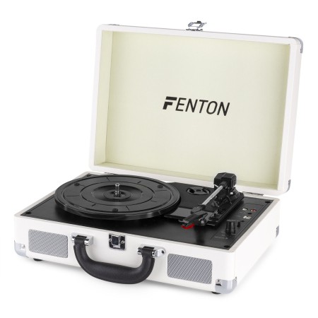 Gramofon Fenton RP115D z USB walizka wersja biała