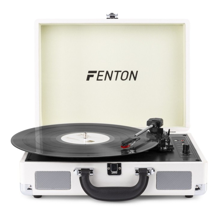 Gramofon Fenton RP115D z USB walizka wersja biała