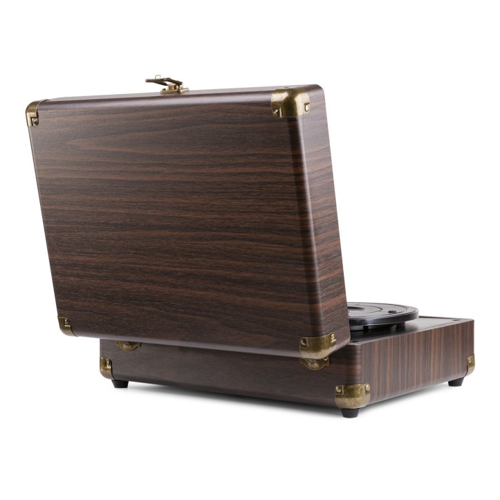 Gramofon Fenton RP115B z USB walizka wersja brąz