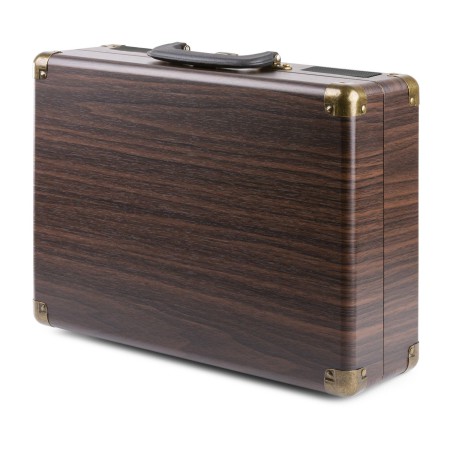 Gramofon Fenton RP115B z USB walizka wersja brąz