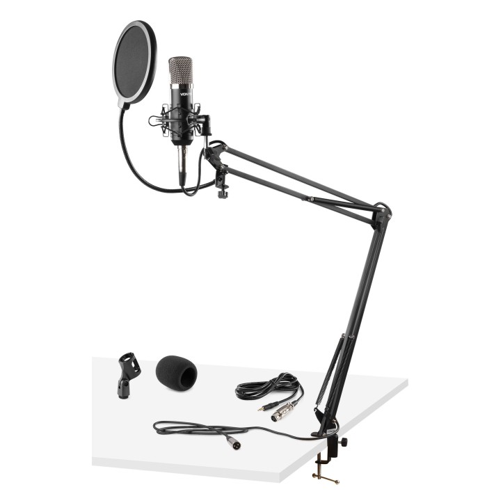 Mikrofon USB Novox NC-1 wraz z Statywem Stołowym
