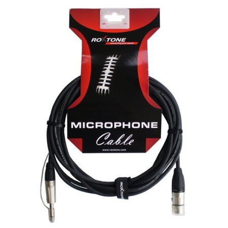 Kabel mikrofonowy XLR - Jack 6,3mm DMXJ210L3