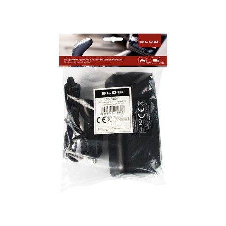 Rozgałęźnik Zapalniczki samochodowej 1xWT/3xGN + 2xUSB CS-43