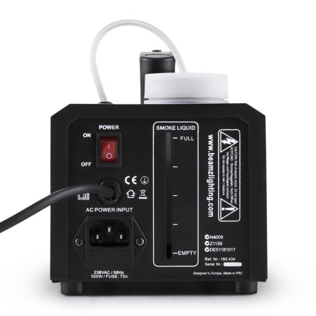 Wytwornica dymu BeamZ S500 + 1,25 l płynu