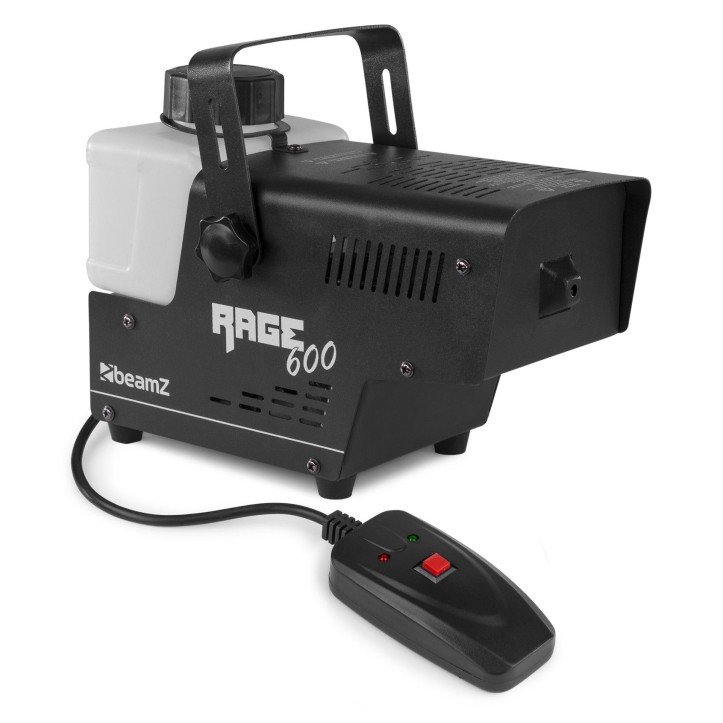 Wytwornica dymu BeamZ Rage 600 + 5 litrowy baniak płynu