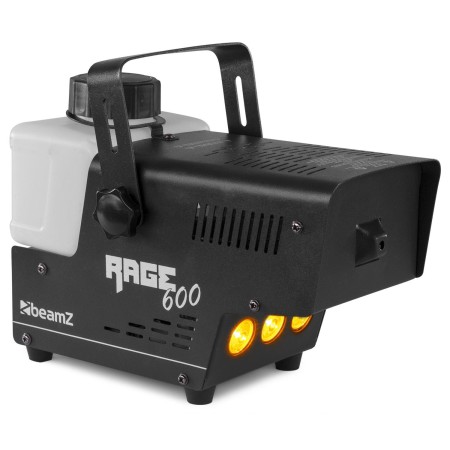 Wytwornica dymu BeamZ Rage 600 LED + baniak płynu 5l