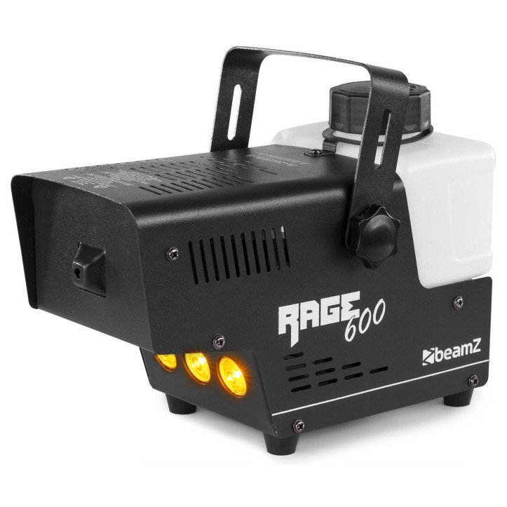 Wytwornica dymu BeamZ Rage 600 LED + baniak płynu 5l
