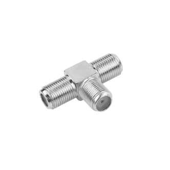 Złącze trójnik 3x gniazdo F