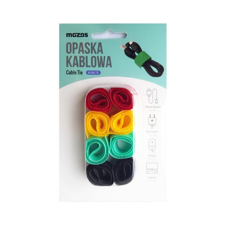 Zestaw Opasek na kabel 8 szt