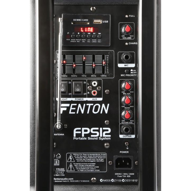 Mobilna Kolumna FPS-12 z mikrofonem i Bluetooth