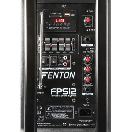 Mobilna Kolumna FPS-12 z mikrofonem i Bluetooth