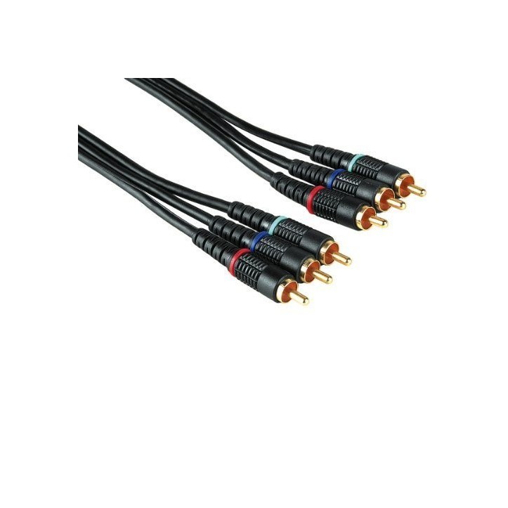 Kabel 3 RCA - 3 RCA 2m Hama