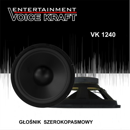 Głośnik niskotonowy 30cm VK 1240 4ohm