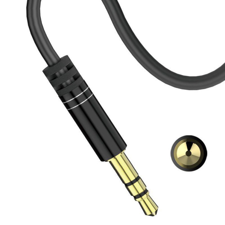 Dudao kątowy kabel przewód AUX mini jack 3.5mm 1m