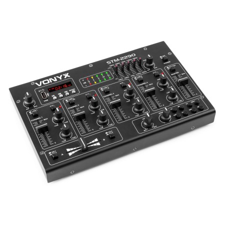 Mikser 4-kanałowy Vonyx STM-2290 z USB MP3 BT