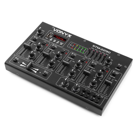 Mikser 4-kanałowy Vonyx STM-2290 z USB MP3 BT
