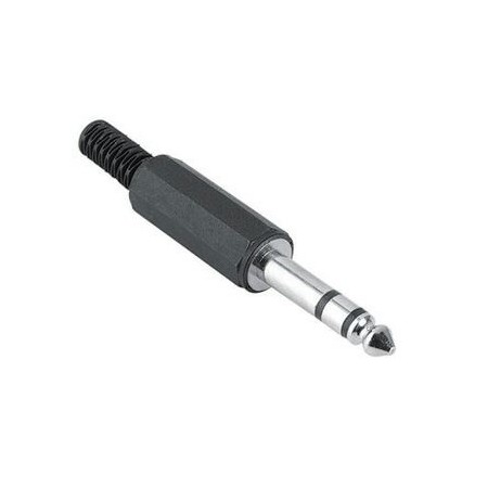 Wtyk Jack 6,3mm stereo
