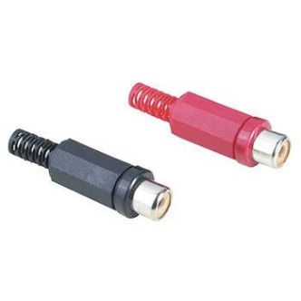 Wtyk gniazdo  RCA 2 sztuki