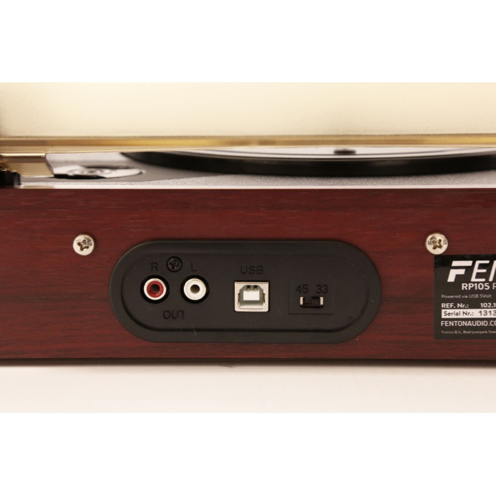 Gramofon Fenton RP105 z głośnikami