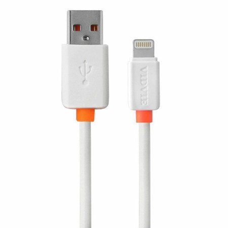 Ładowarka samochodowa VIDVIE S-CC02 2xUSB + kabel Lightning 2.4A biały