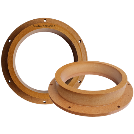 Golf 5, Octavia 2, T5, Passat dystans MDF pod głośnik 165mm (2szt)