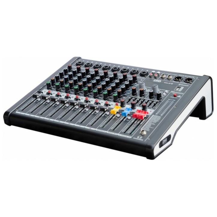 DNA HLC 8 Mikser audio 8 kanałowy z USB Bluetooth